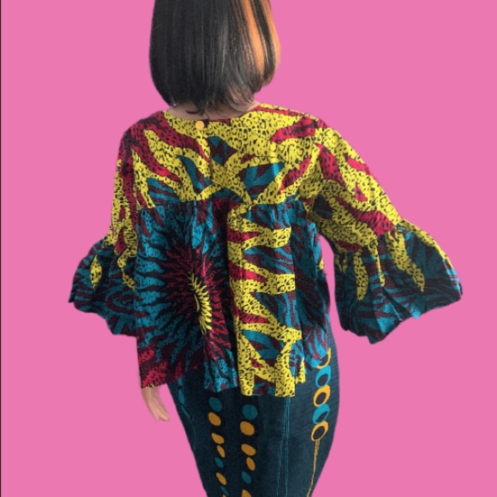 A SKIRT AND A BLOUSE